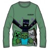 T-shirt à manches longues Minecraft pour enfants, haut 8 ans