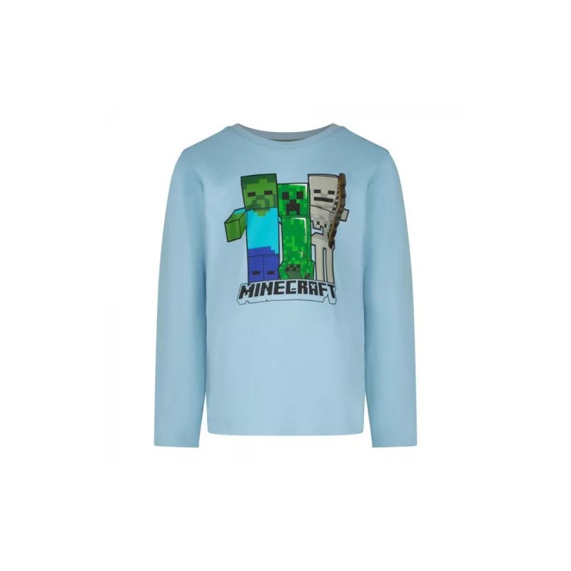 T-shirt à manches longues pour enfants Minecraft Trio, Top 10 ans