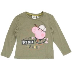 T-shirt à manches longues pour enfants Peppa Pig Dino, haut pour 5 ans