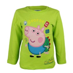 T-shirt manches longues enfant Peppa Pig George 110 cm