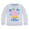 T-shirt à manches longues Peppa Pig George pour enfants, haut 110 cm