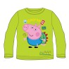 T-shirt à manches longues Peppa Pig George pour enfant, 116 cm