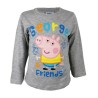 T-shirt à manches longues Peppa Pig George pour enfants, haut 92 cm