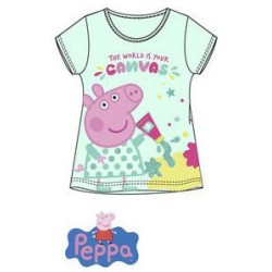 T-shirt à manches courtes Peppa Pig pour enfants, haut 6 ans