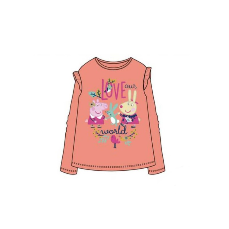 Peppa Pig Love kids' long shirt, top 3 years