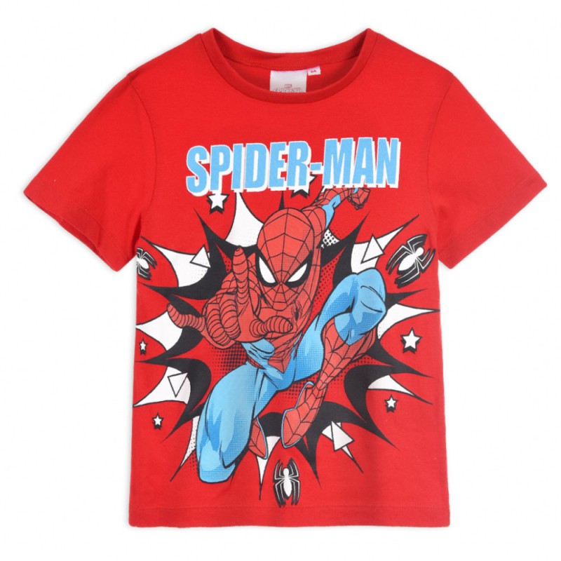 T-shirt court enfant Spiderman, haut 3 ans