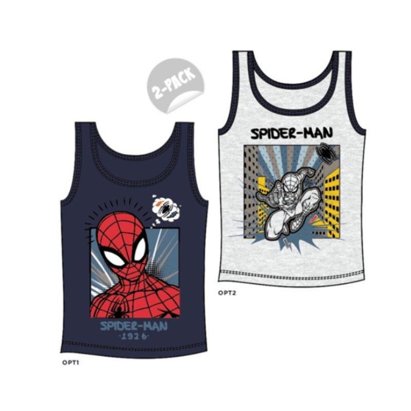 Spiderman children's tank top 2-piece set 110/116 cm