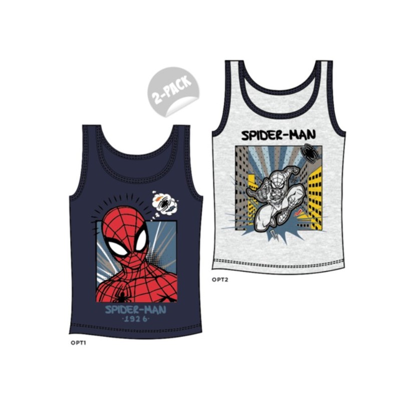 Spiderman children's tank top 2-piece set 134/140 cm