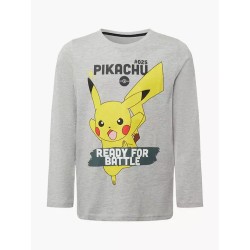 T-shirt à manches longues pour enfants Pokémon Battle, 10 ans