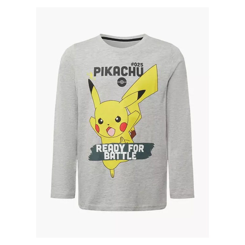 Pokémon Battle kids long sleeve top, upper 11 years