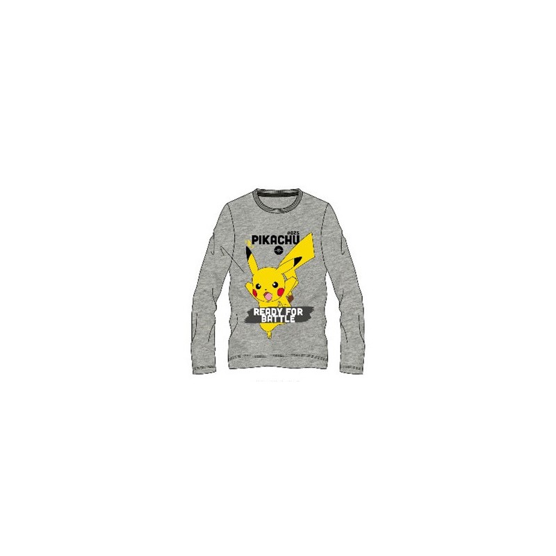 T-shirt manches longues enfant Pokémon, haut 8 ans