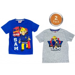 Fireman Sam children's short t-shirt 2-piece set 122/128 cm