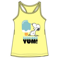 T-shirt à manches courtes Snoopy Yum pour enfants de 6 ans