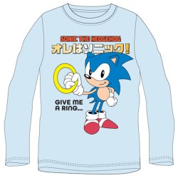 Sonic the Hedgehog Ring Sonic the Hedgehog children's long sleeve shirt, top 104 cm