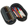 Padded sachet pencil case with flap Shiny Snake