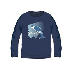 T-shirt pour homme Ushuaia Whale Whale Home L