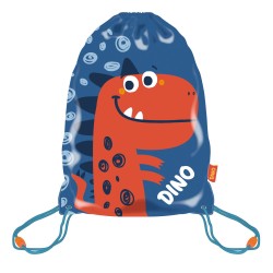 Dinosaur Blue sports bag, gym sack 44 cm