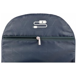 Sac à dos scolaire Shiny Snake 4 compartiments 17 pouces

