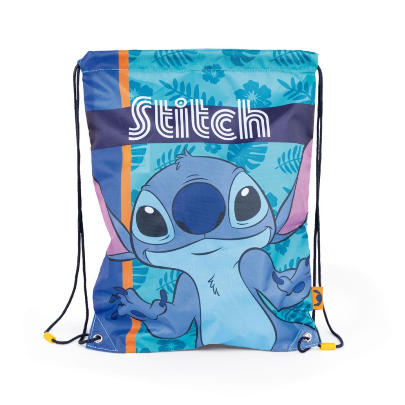 Sac de sport Disney Lilo et Stitch Leaf, sac de gym 44 cm