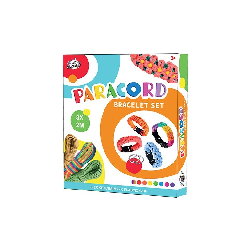 Colour Paracord Bracelet and Keychain Making Kit