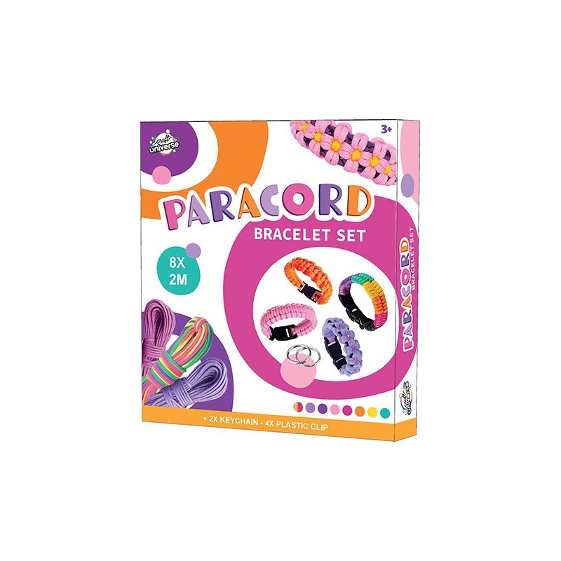 Colour Paracord Bracelet and Keychain Making Kit