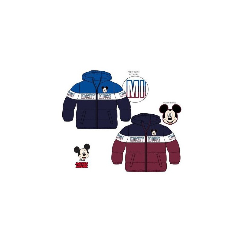 Veste matelassée Disney Mickey pour bébé de 6 à 24 mois