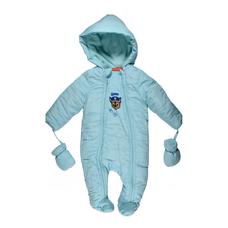 Paw Patrol baby one-piece suit + gloves 3-23 months