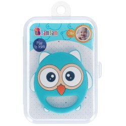 Owl baby teether in a box