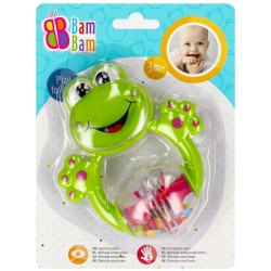 Frog baby rattle