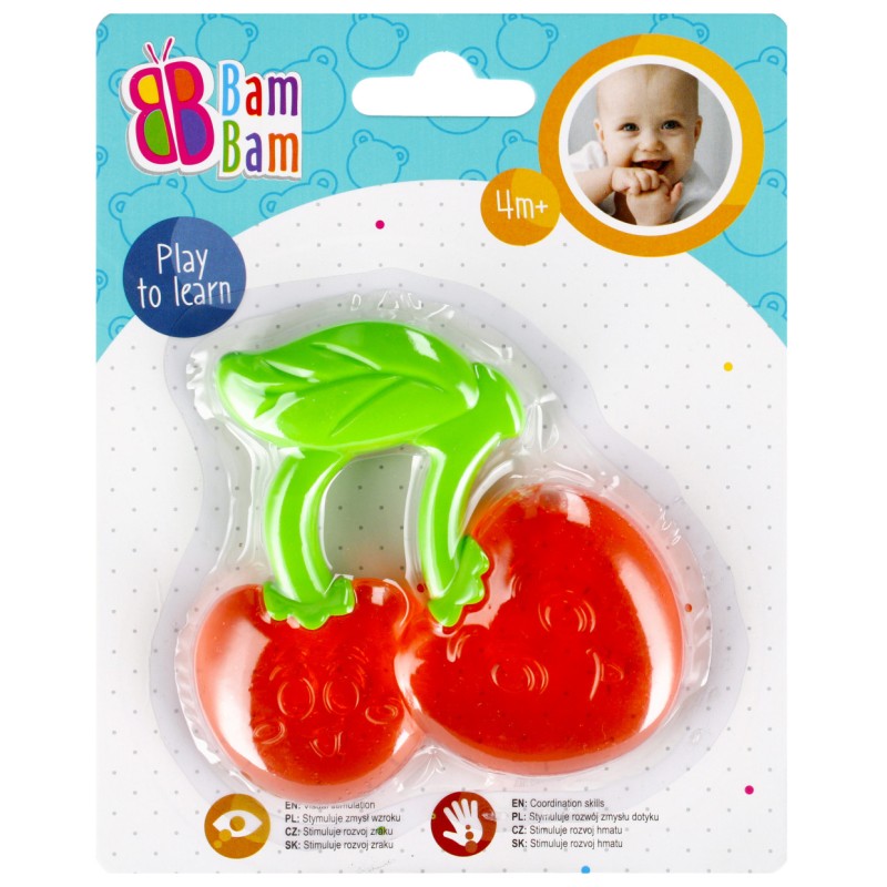 Food Cherry baby teether