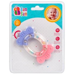 Candy baby teether + rattle