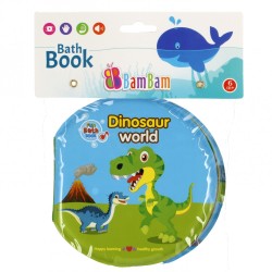 Dinosaur bath book baby toy