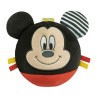 Disney Mickey  plush ball figure, baby rattle Clementoni