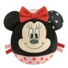 Disney Minnie  plush ball figure, baby rattle Clementoni