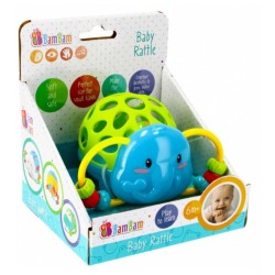 Elephant baby rattle