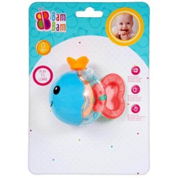 Fish baby teether + rattle