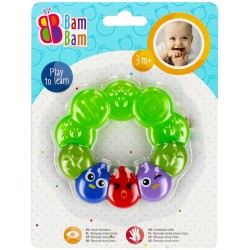 Bird baby teether + rattle