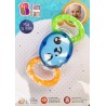 Monkey baby teether + rattle