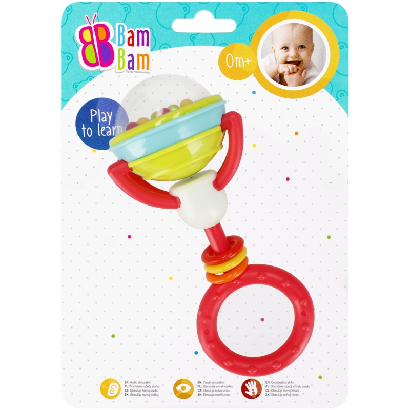 Food Lollipop baby rattle