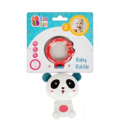 Panda stroller rattle