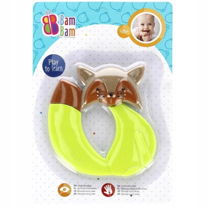 Fox baby teether