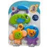 Animals Safari Baby Rattle Set 4-in-1