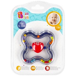 Colour baby rattle