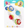 Colour baby rattle