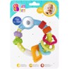 Colour baby rattle