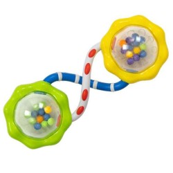 Colour baby rattle