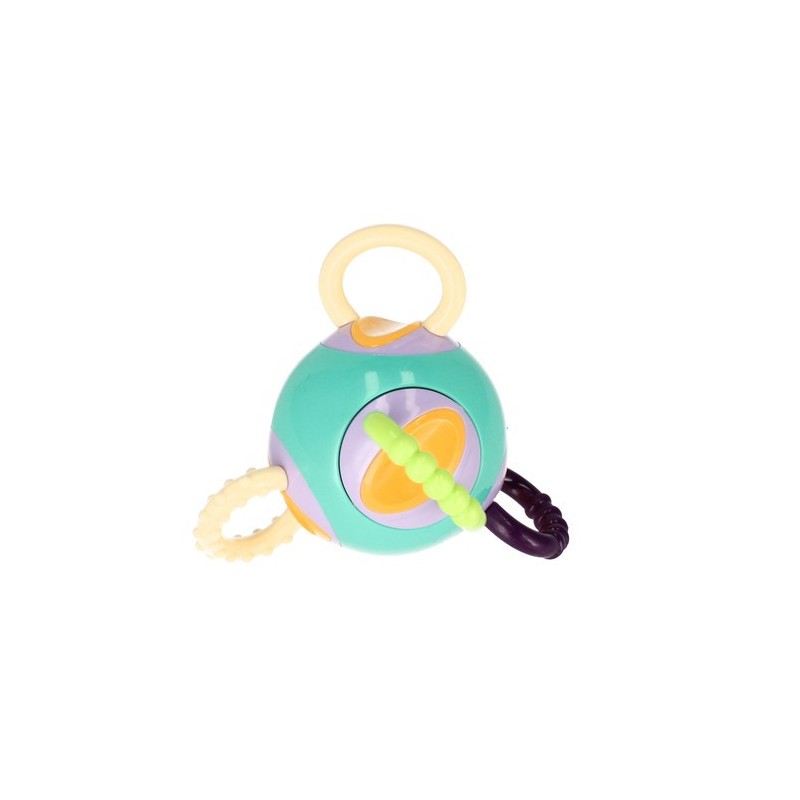 Colour ball baby rattle