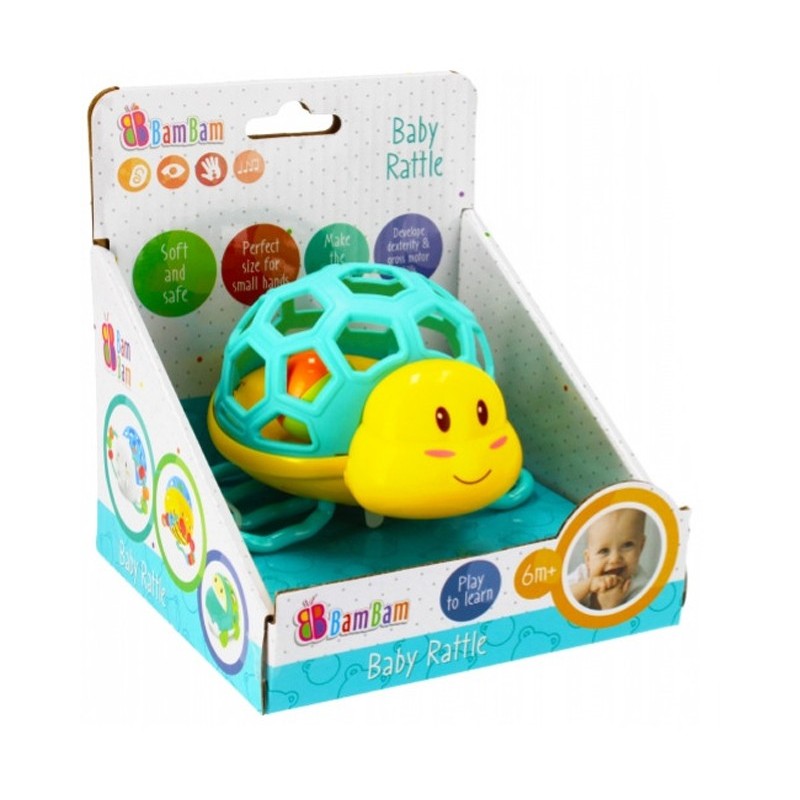 Turtle Turtle Baby Rattle