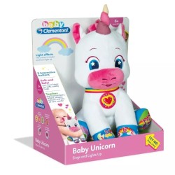 Peluche interactive Licorne Clementoni