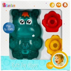 jouet de bain hippopotame